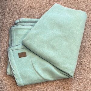 Cozy Mint Green Blanket